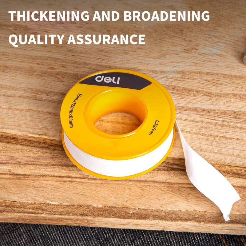 Tape, white tape thread sealing shower hose sealant tape