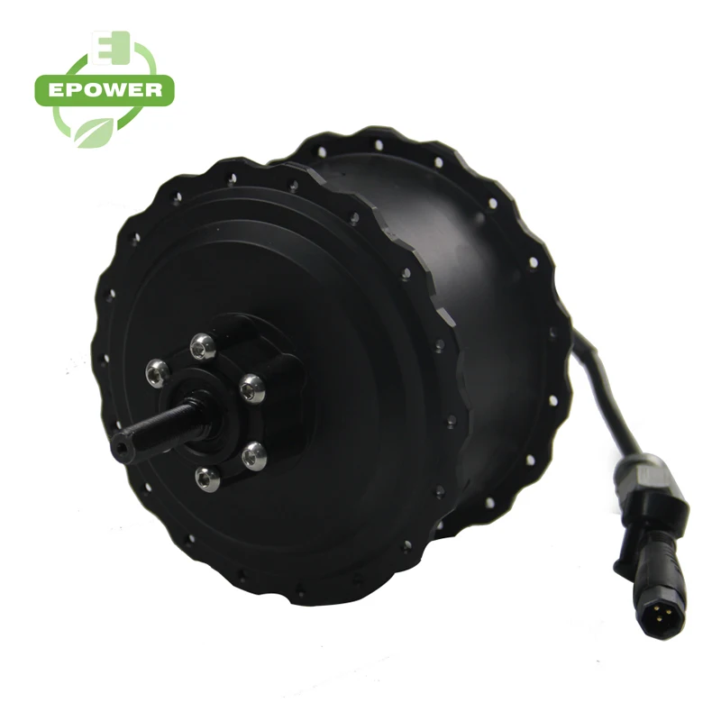 Epower 36V 48V 1000W fatbike gear ebike front hub motor for fat tire bike