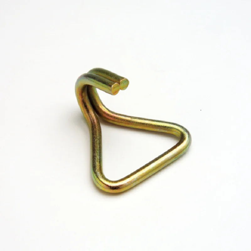 New Type in 2023 1Inch Factory Direct Supply 25MM 800KG Zinc Plated Ratchet Tie Down Strap Double J Hook for cargo control