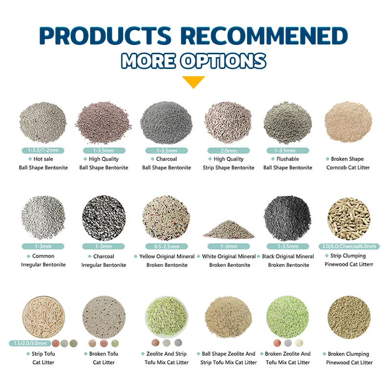 HAISEN Bulk Polymer Tofu Cat Litter Sand Tidy Mixed Tofu Cat Litter