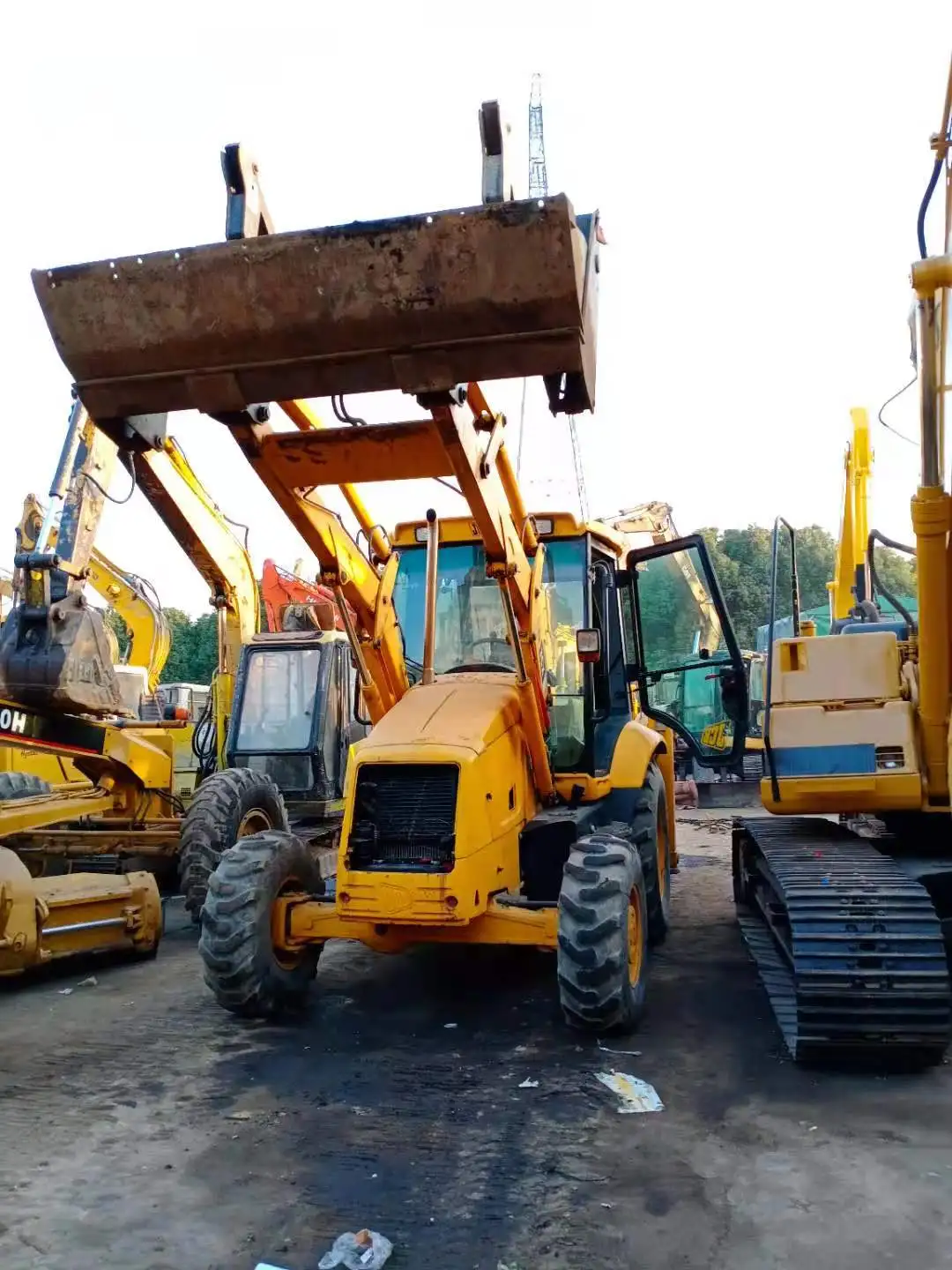 Used jcb backhoe excavator loder3cx