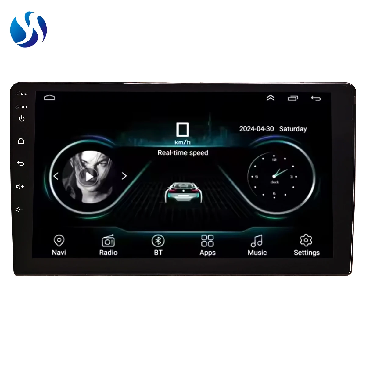 Автомагнитола на Android Автомобильный плеер 9 дюймов для Volkswagen/VW/PASSAT/POLO/GOLF 5 6/TOURAN