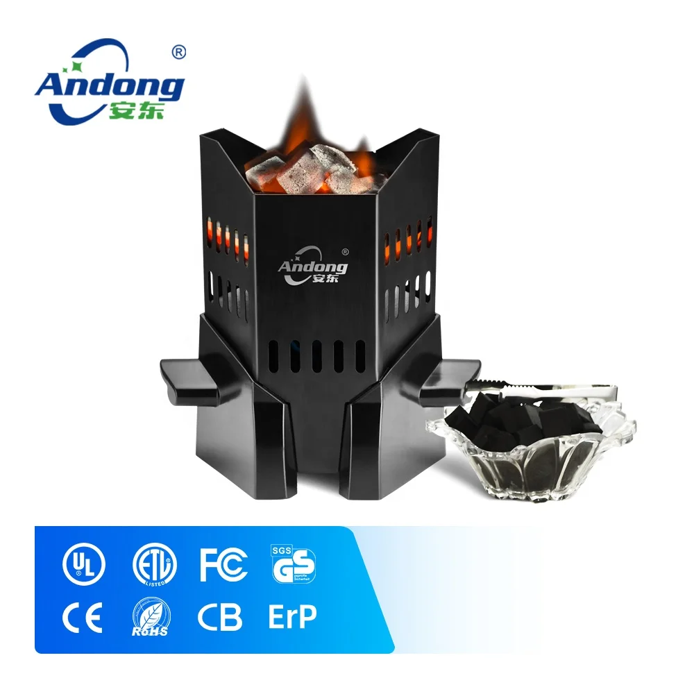 Andong latest high quality new hookah electric charcoal burner starter shisha logo customized