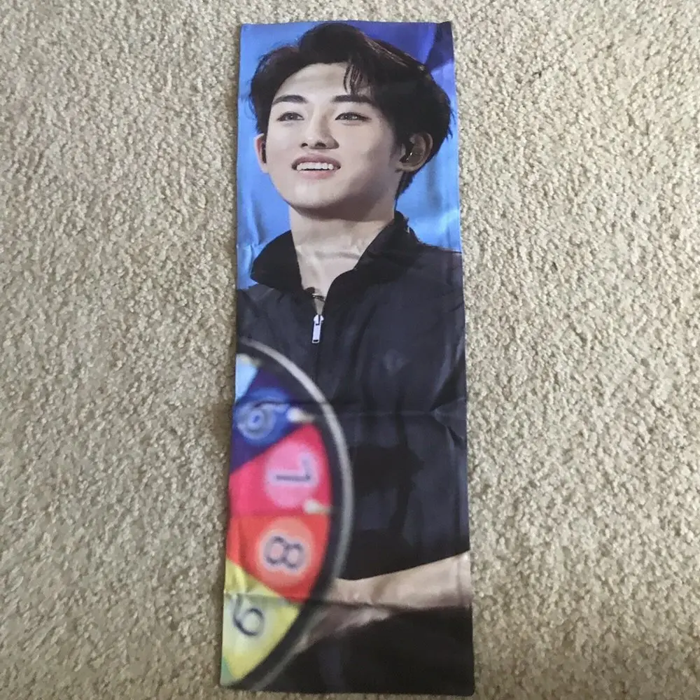 custom double sided printed fabric cheering slogans banners kpop