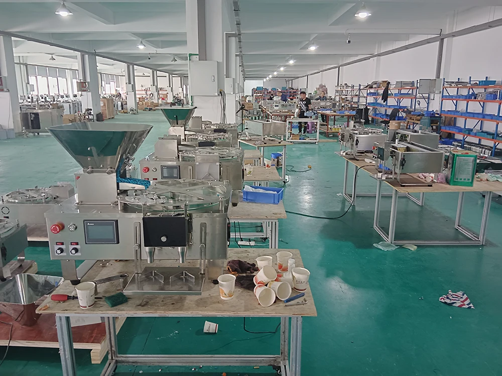 SINOPED new type no bottle no filling capsule tablet softgel gummy bears filling counting machine