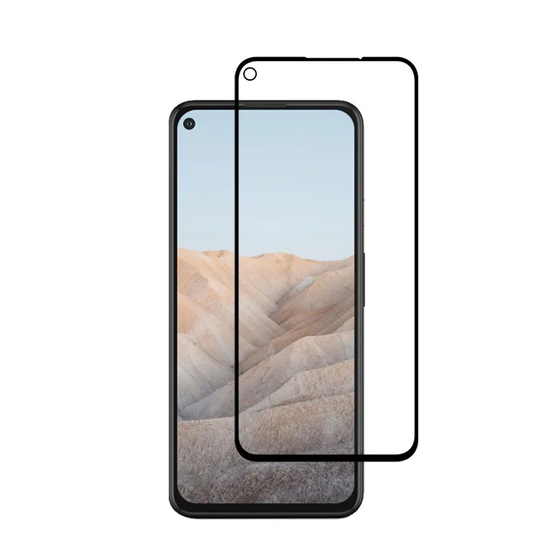For Pixel 5/5A Screen Protector for Google Tempered Glass 0.3mm Thin Premium Real Glass Screen Protector for Pixel 4A