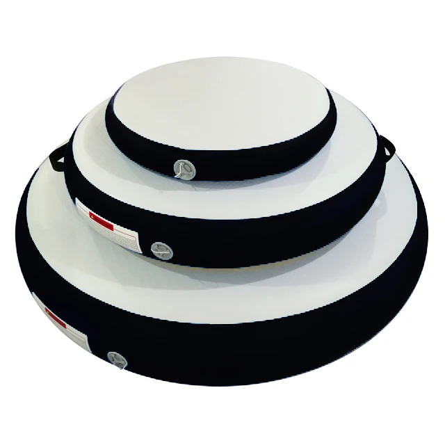 Оптовая продажа по заводской цене, маленький тренировочный надувной воздушный круг, Круглый гимнастический коврик, воздушный трек