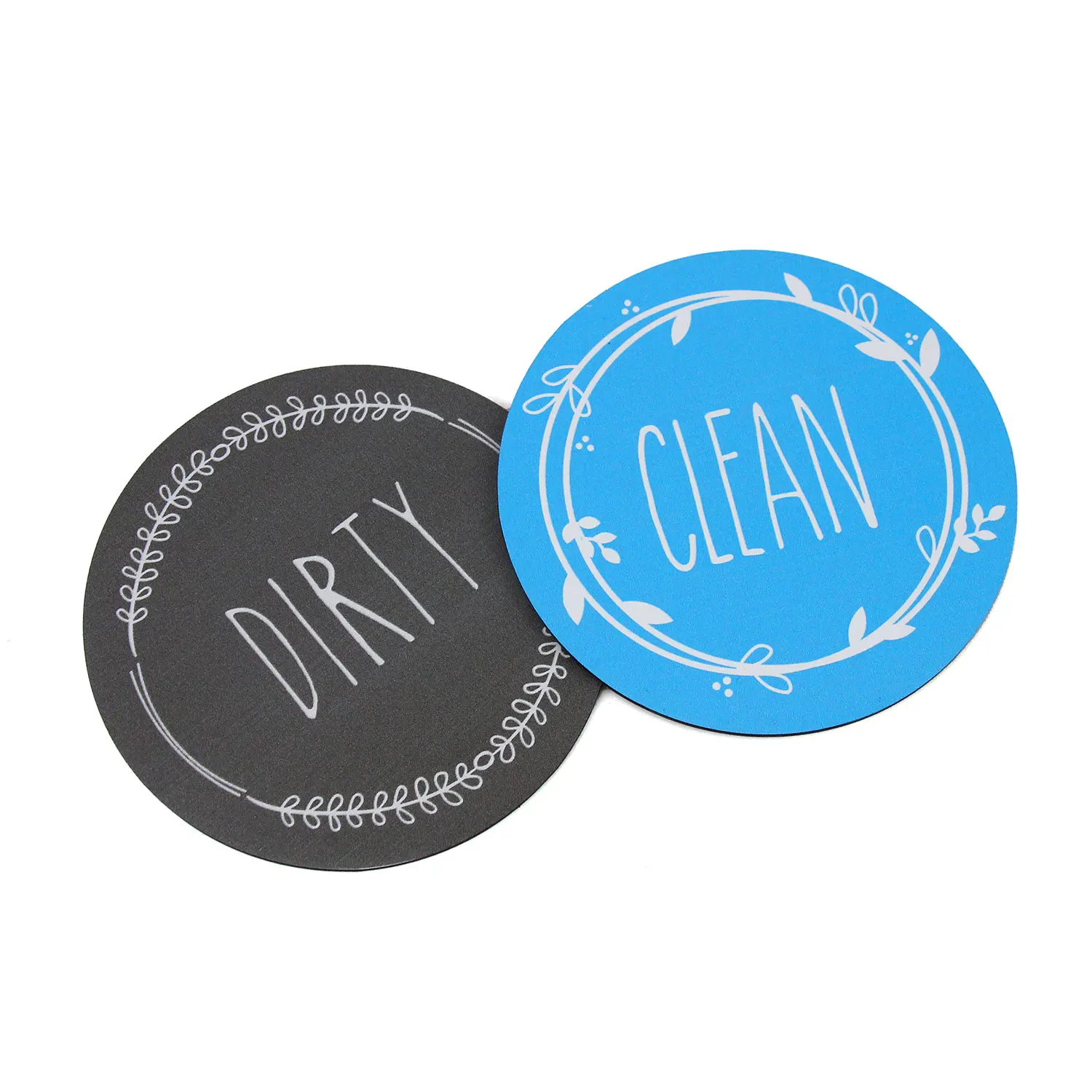 Most Selling Products Custom Door Sign Kitchen Decor Bamboo Clean Dirty Dishwasher Magnet Funny For Dish