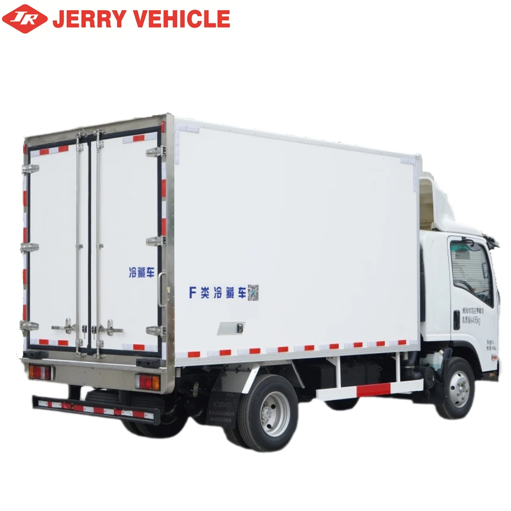 Isuzu 4.2m Refrigerated Truck 4x2 3T 4T 5T Japan Refrigerator Cargo Van Trucks