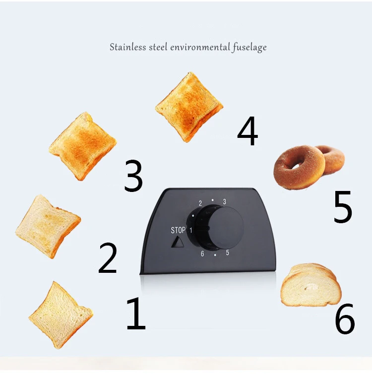 2021 most popular multifunctional breakfast machine EU spot 750w toaster 1-2 people electric breakfast sandwich maker