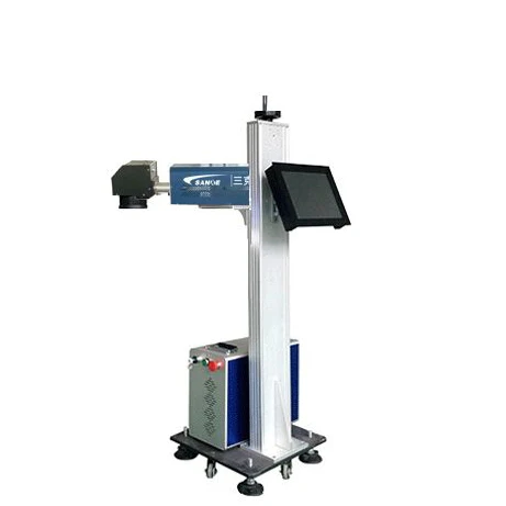 flying laser marking machine  moving marking withstand industrial, hand, line, aeon, module, high power, mobile lazer