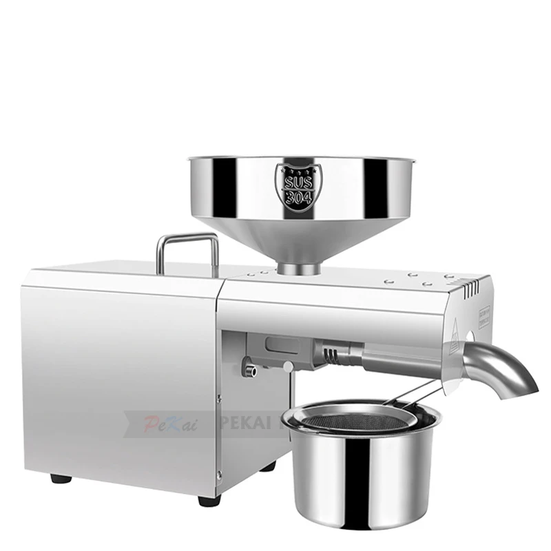 Sunflower Peanut Soybean Oil Press Machine Commercial Stainless Steel Oil Extractor