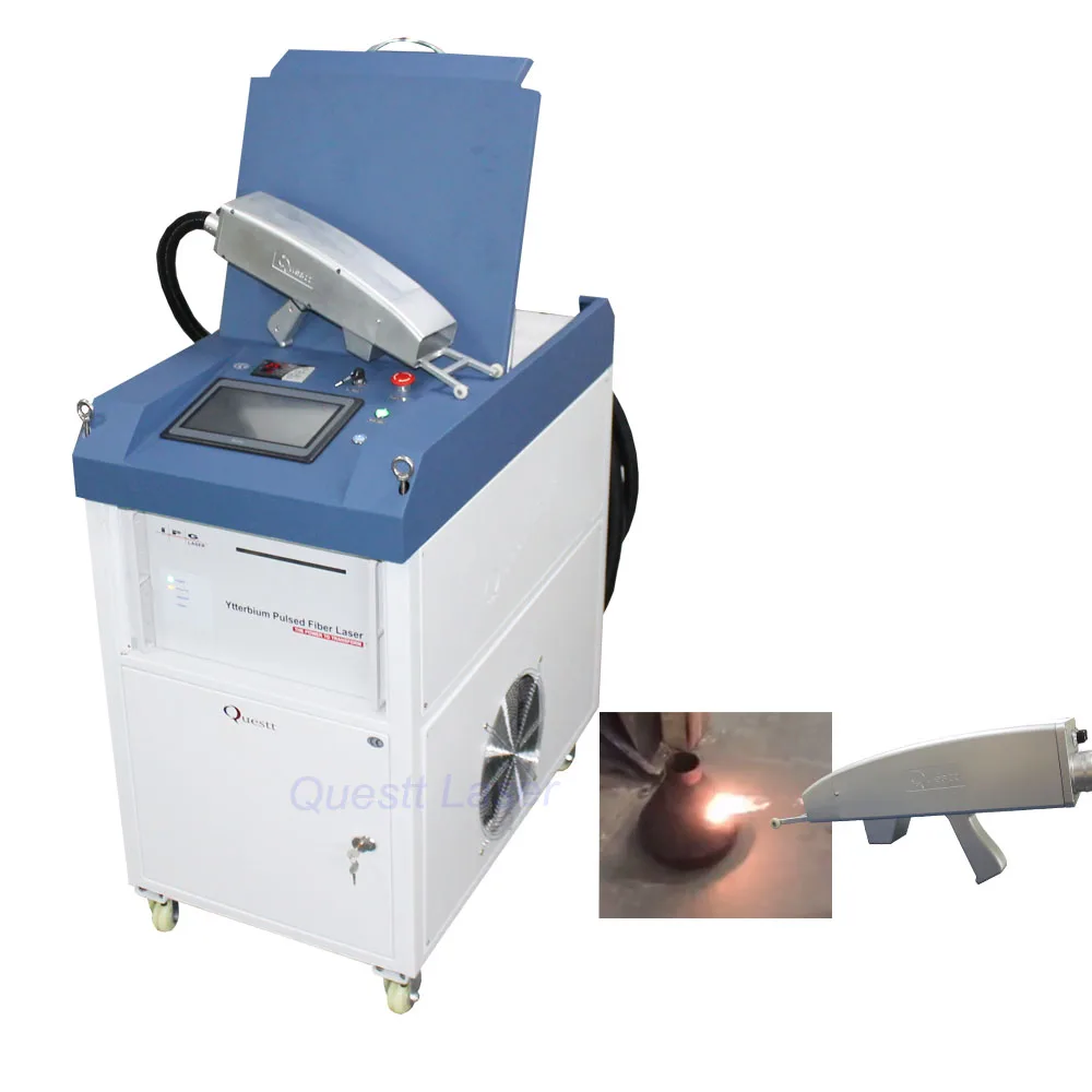 High Efficiency CL 1000 Laser Rust Removal Machine 20W-500W Range Manual Cleaning Used Condition in New Zealand