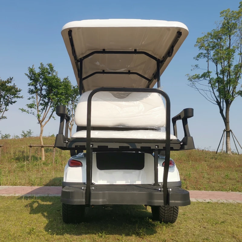 Lithium Battery Powered Front Independent Suspension 5KW/7KW AC Motor 8 Seater Electric Passenger Golf Cart for sale
