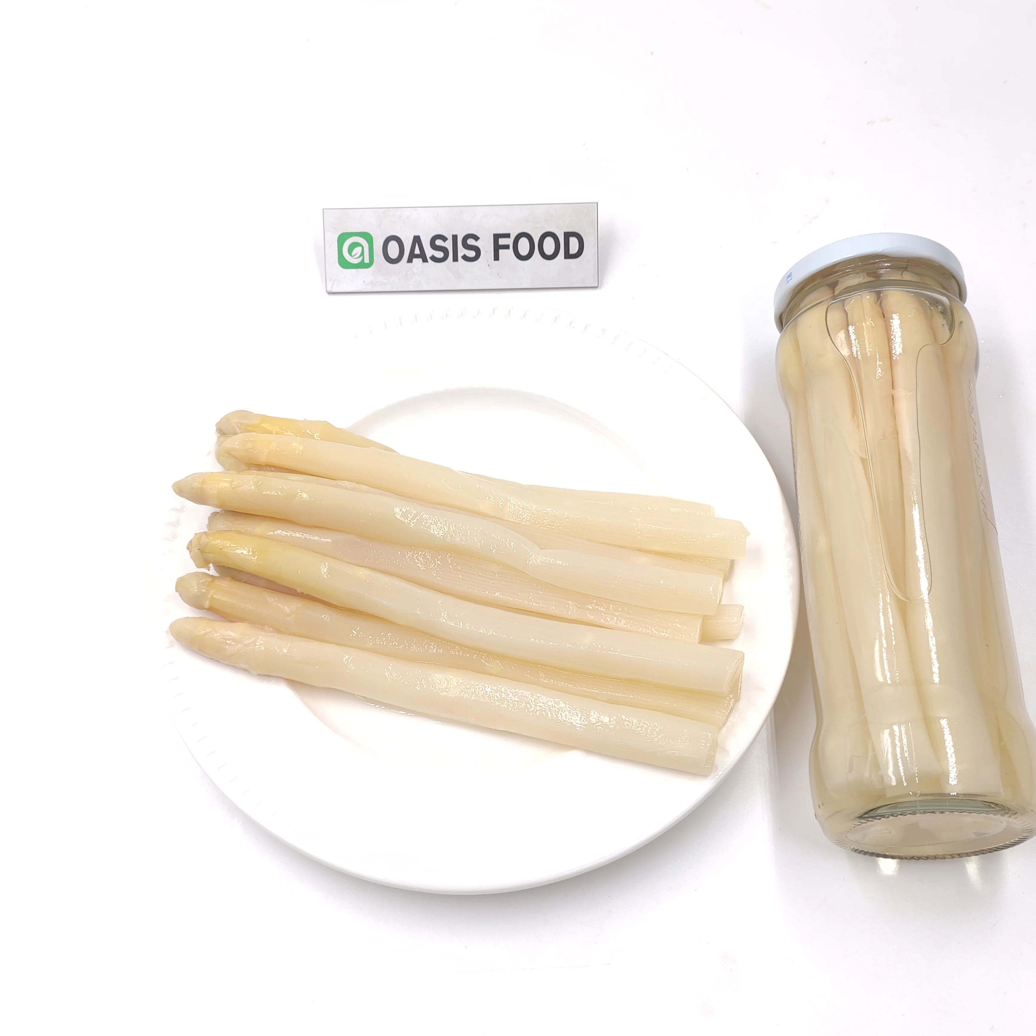 Fresh Vegetable Best Flavor Brine Vegetable Green Asparagus Glass Tin