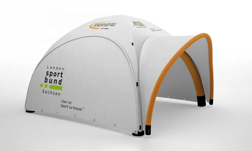 Outdoor promotional event sport custom digital advertising trade show air sky print canopy marquee gazebo inflatable tent