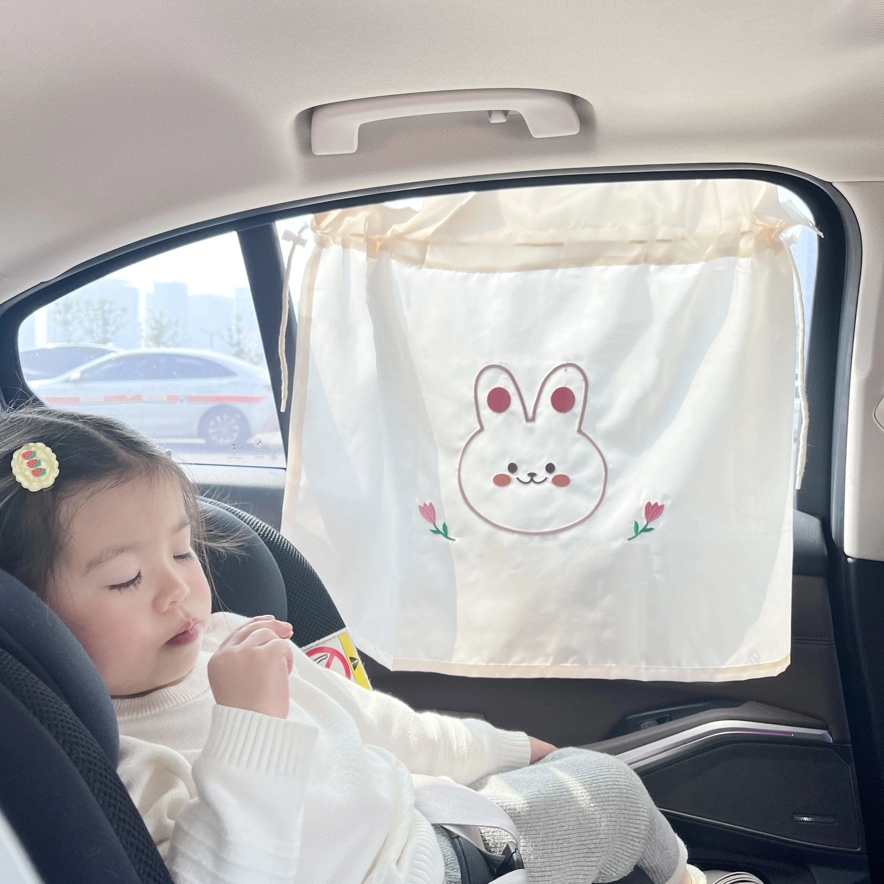 High quality Car Window Curtain Installation Sun UV protection Sunshade Curtain Cartoon car window sunshade