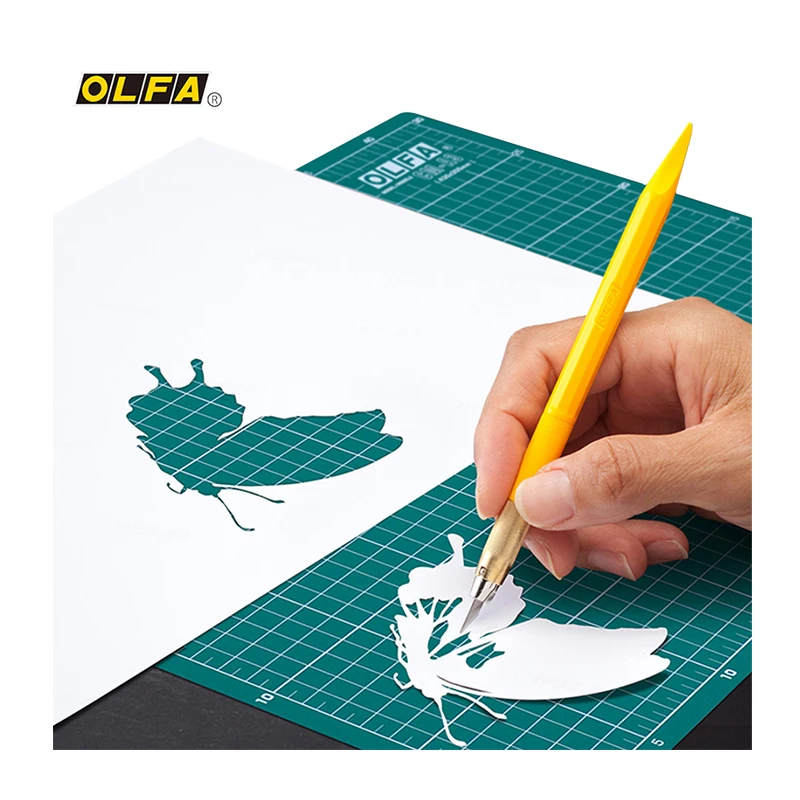 OLFA  AK-5|5B Paper Carving Hand Knife Fine Carving Pen Knife Designer Graphic Art Knife