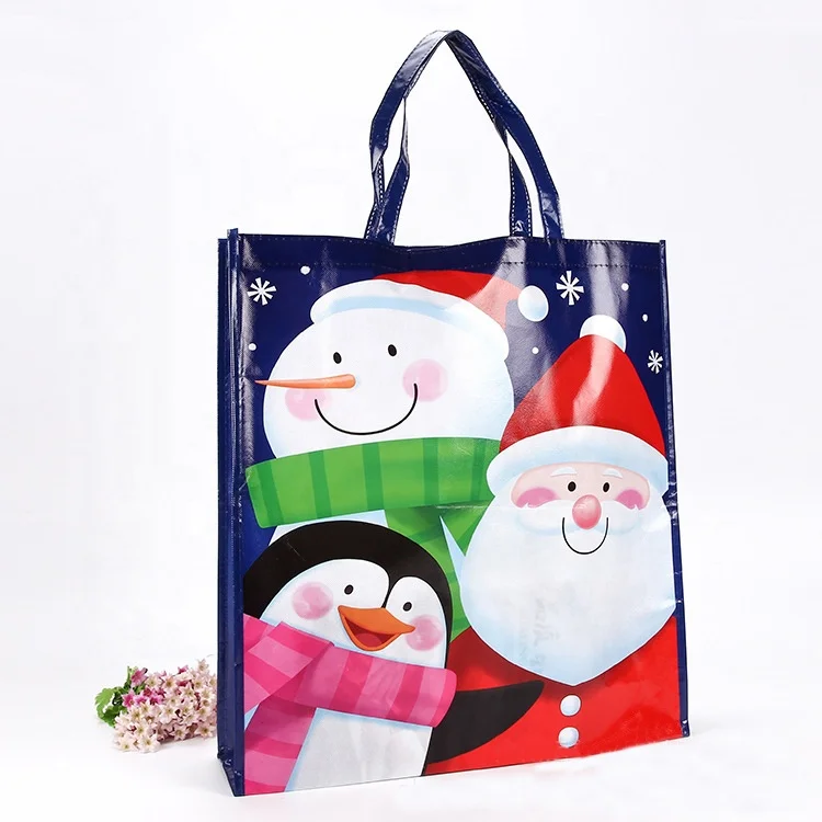 China Factory Custom Recycled PP Laminated Woven Shopping Bag