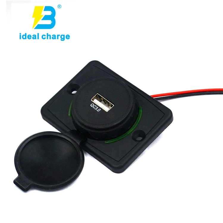  Ideal-зарядка установки RV автобус городской USB qc3.0 розетки в машину с usb туманный распылитель Заподлицо Гнездо 1 взаимный обмен данными между компьютером и периферийными устройствами