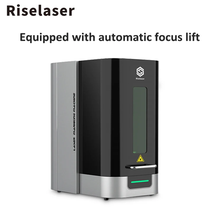 Enclosed Desktop Mini Portable Laser Marker 20w Metal Jewelry Fiber Laser Marking Engraving Machine