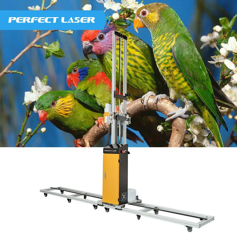 Perfect Laser Wall Space Ceramic Tile Wooden Board Glass Canvas New Vertical Large Format UV 3D Wall Printing Machine Outdoor