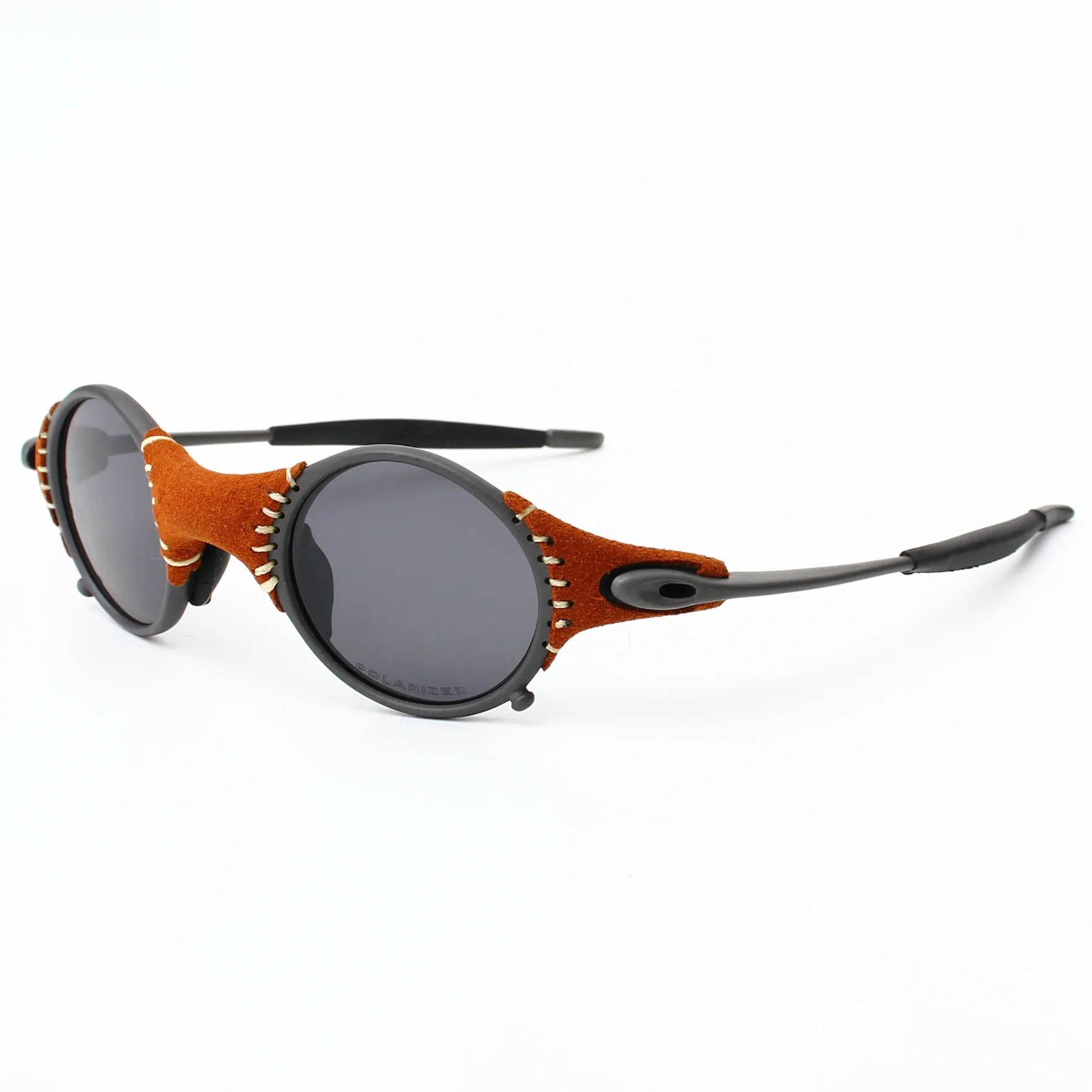 2024 high quality Zinc alloy leather accessories Sun glass for men and women Sports sunglasses Riding and Driving
