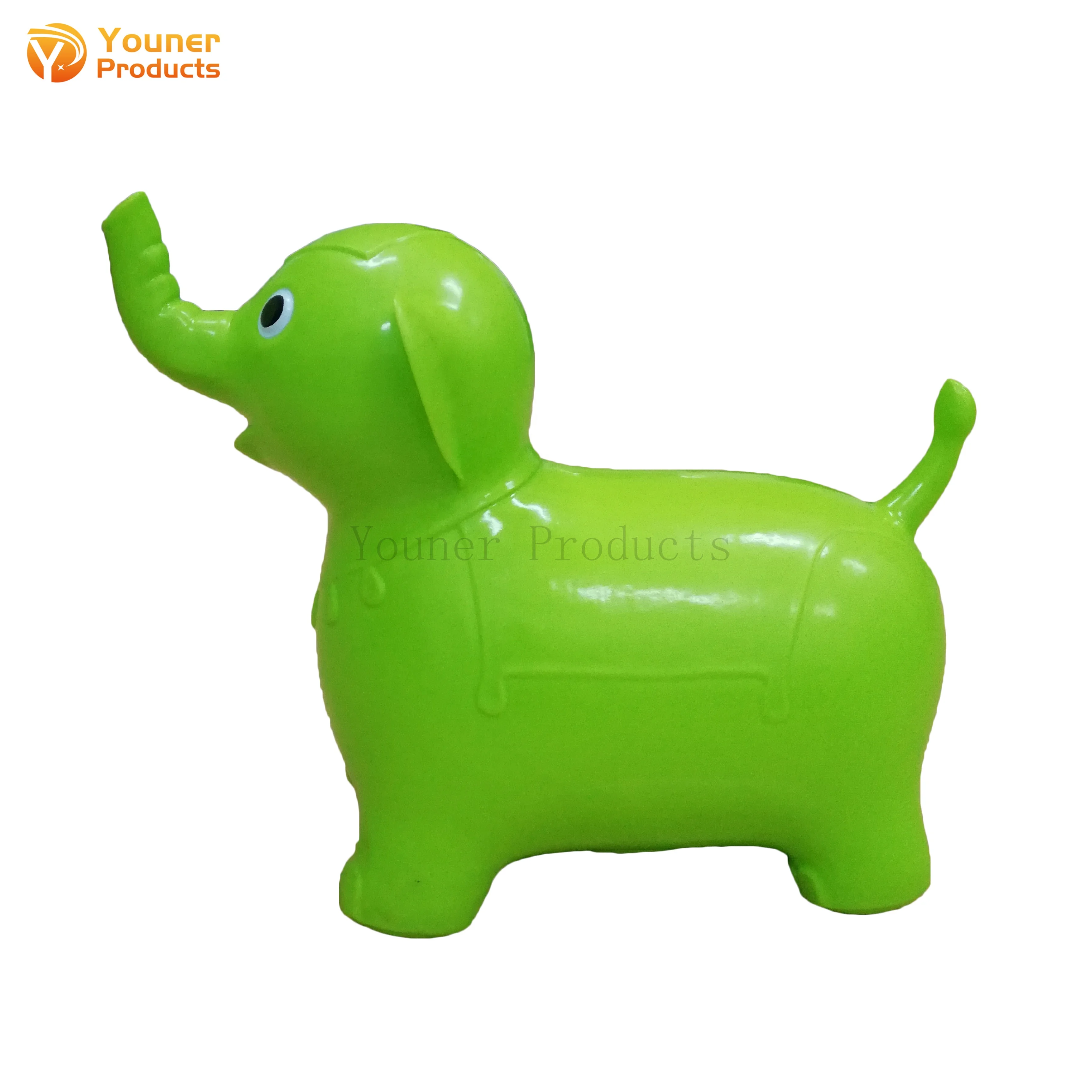 Wholesale Bouncy Jumping Animal Elephant Toys Hopper Kids Inflatable Jumping Horse
