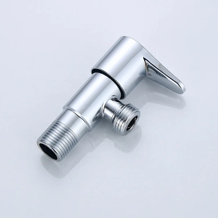 Material Angle Valve Quick Open High Quality Toilet Stainless Iron with Brass Core Iron Rod Water Plating 1\/2 Multi-function