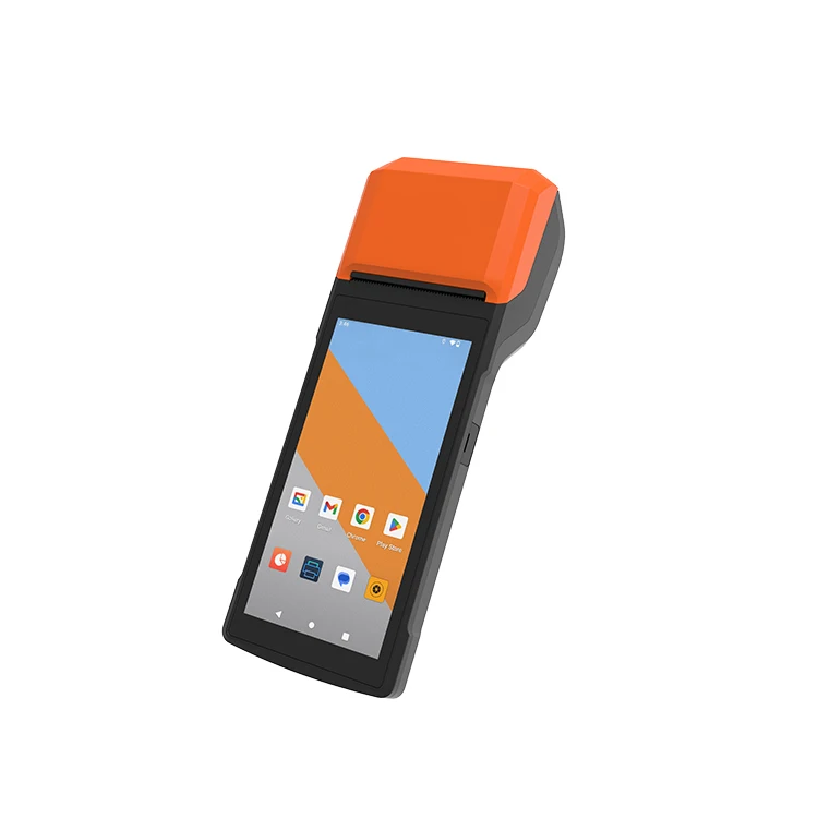 Hot sale 5.5 Inch Touch Screen Multi-Functional All-in-One Android 14 POS System handheld eft pos terminal with printer