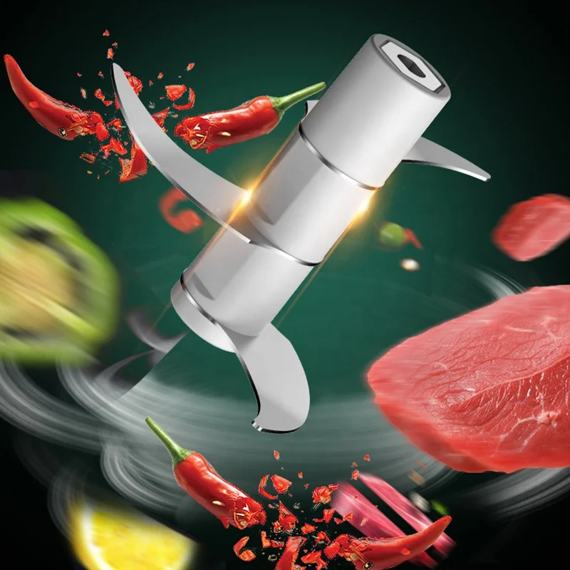 Hot Kitchen Accessory Wireless electric garlic rammer Cutter Pull meat mini electric slicer food electronic vegetable chopper