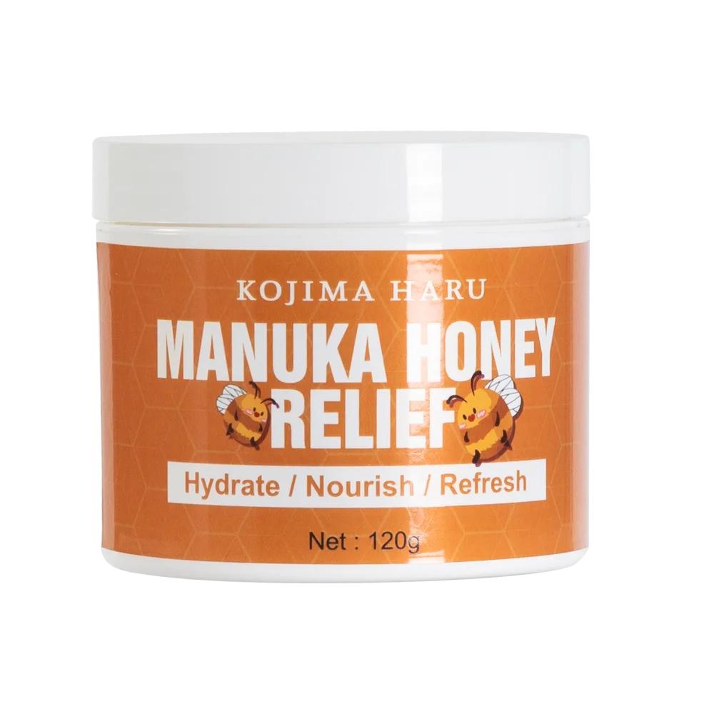 RTS Custom Logo Organic Manuka Honey Moisturizer Psoriasis Treatment Cream Soothing Irritated Skin Eczema Relief Anti Itch