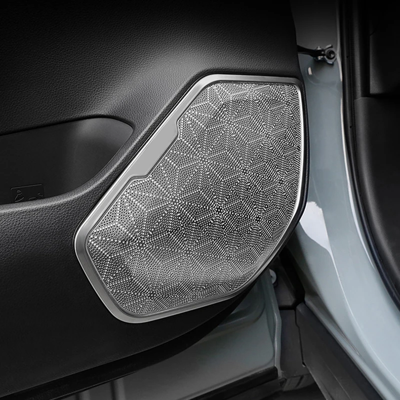 Car Interior Accessories OEM for Toyota 2020 RAV4 Four Door Speaker Cover Trim