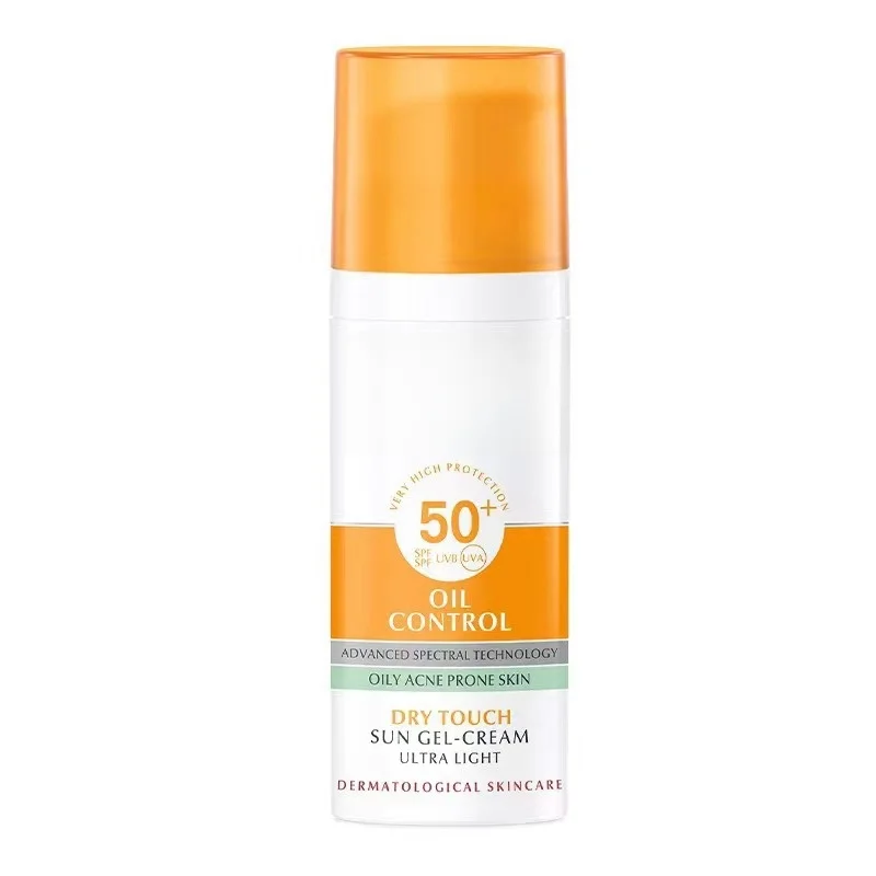 eucerii Natural Whitening Facial Sunscreen Essence Oil Control Sunscreen Gel SPF 50+UVA/UVB for Oily Acne skin 50ml