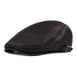 Wholesale Duckbill Cabby Painter Hat Flat Wool Ivy Summer Pinstripe Washable Woman Breathable For Man Newsboy Cap
