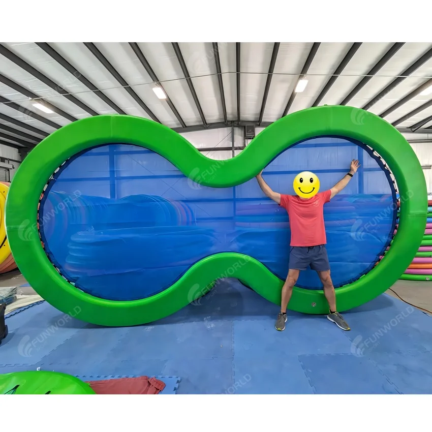 Inflatable Floating Dock Heavy Duty Dropstitch 6 Inch Thick W/Bag Pump