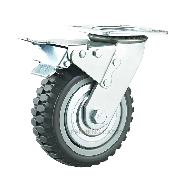
Professional Supplier Heavy Duty Fix PVC Caster Wheel 
