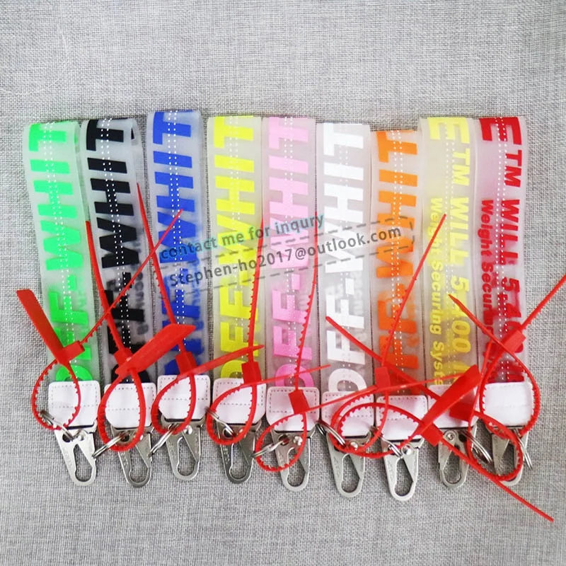 
2020 Nice quality ow keychain lanyard for phone cases neck strap lanyard 