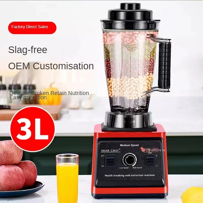 8000w blender moulinex heavy duty mixer grinder blender 2 IN 1 9525 motor silver crest blender
