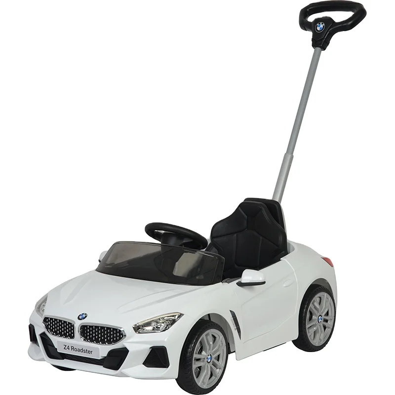 WD3673 Cool kids car with push handle red white