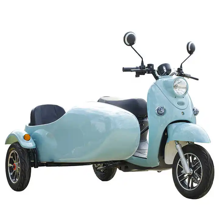 2022 Fasion 3 Wheels Electric Scooter Sidecar 72V30AH E