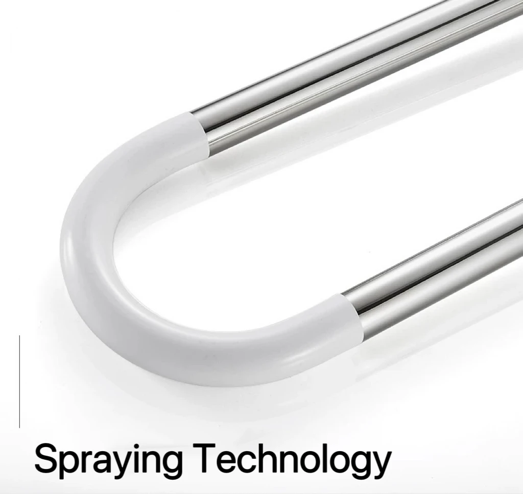 YJL Modern Style Bathroom Accessibility Polish Finished 304 Stainless Steel Toilet Urinal Grab Bar