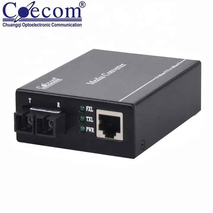 
High Quality GPON FTTH Media Converter Optical Media Converter Multi Mode WDM ST Fiber Media Converter Fibre Optic Equipment 