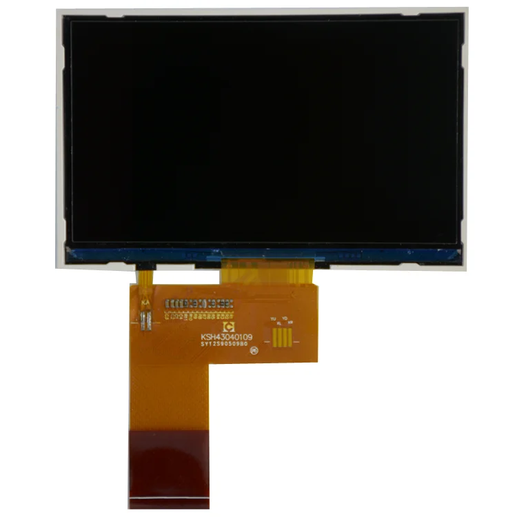 High Luminance 1000nits 4.3 inch IPS TFT LCM for Industry Medical Consumer Use