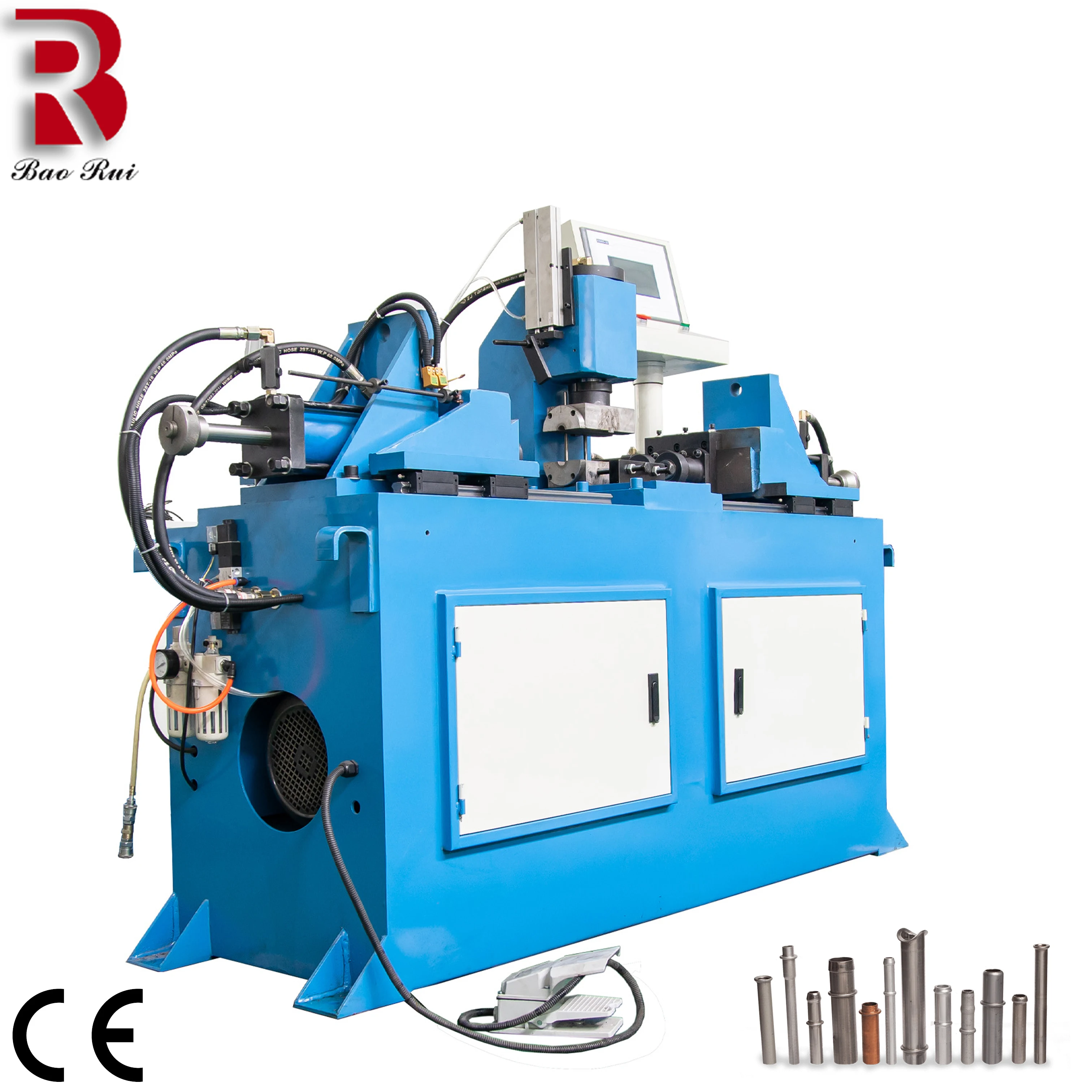 Top Quality Semi-automatic End forming Machine for Pipe and Tube with High Accuracy and long life service End Designer