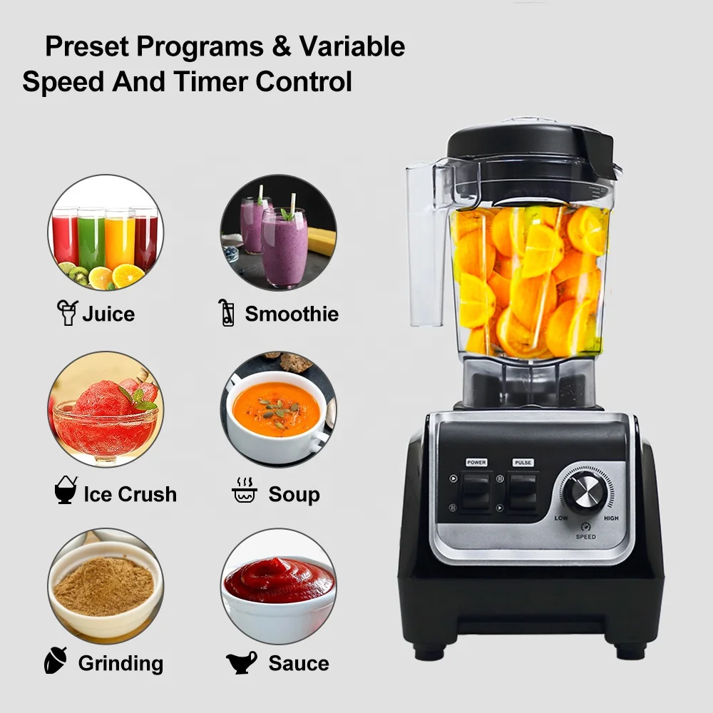 Best cheap nationalizer restaurant commercial heavy duty high speed smoothie maker mixer blender licuadora kitchen appliances