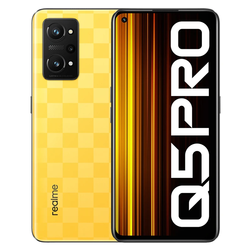 Global ROM realme Q5 Pro Mobile Phone 80W super charge Snapdragon 870 processor 120Hz AMOLED E4 flagship screen 5G smartphone