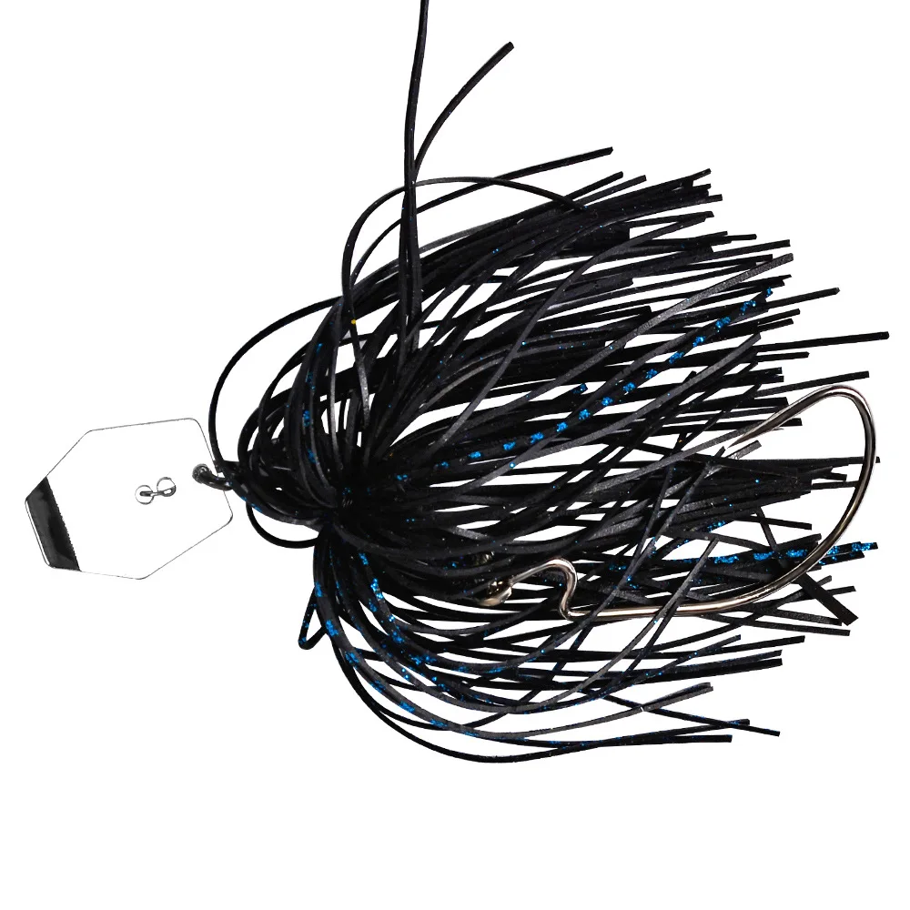 WeiHe DW373 12G/15G/20G 6 colors Chatter bait Buzz bait Buzz Bait Bass Fishing Lure Spinner Bait Top Water Blade Peche