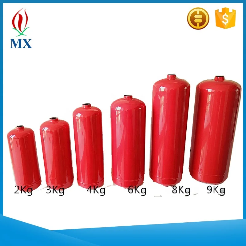 All Kinds of Dcp Fire Extinguisher Empty Cylinder Component and Abc Dry Chemical Powder Bottle
