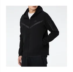 Hot Sell Men Nike Lightweight Sportswear Tech Fleece Cardigan Hoodie Comfortable Sweatshirt Hoodie